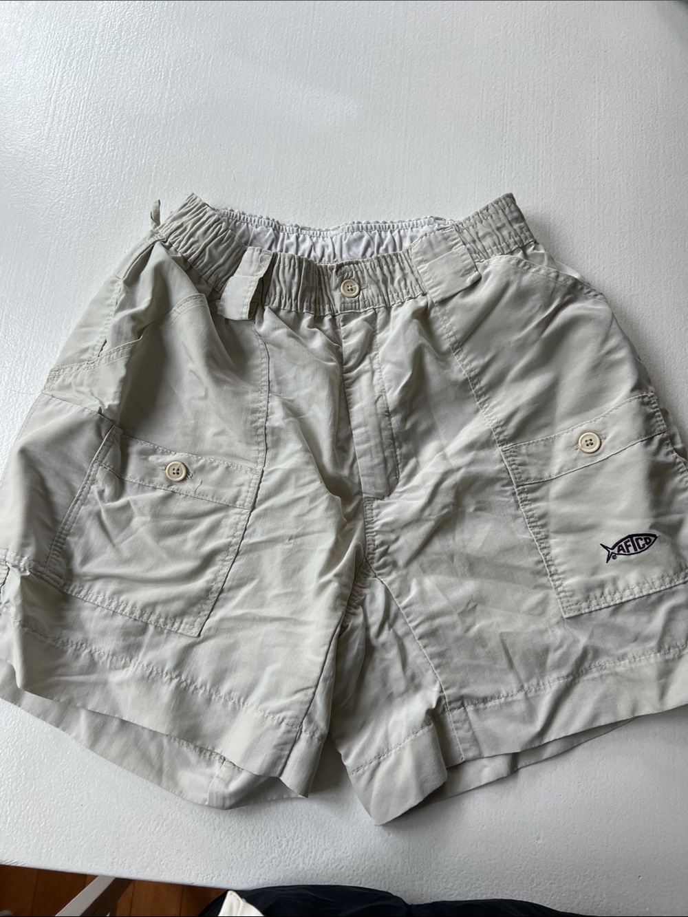 AFTCO Light Gray Women’s Cargo Shorts